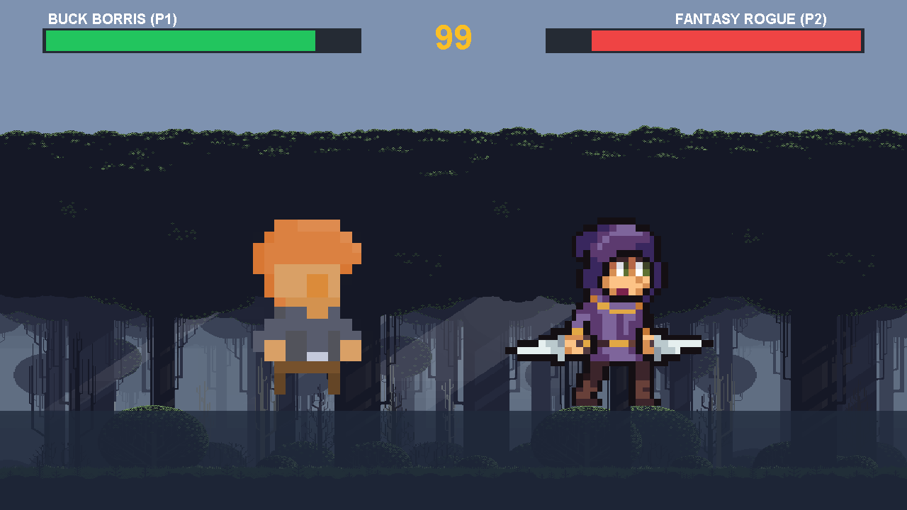 Ảnh chụp màn hình 1 của Pixel Clash Dojo