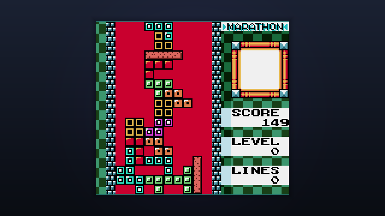 Ảnh chụp màn hình 1 của Tetris DX